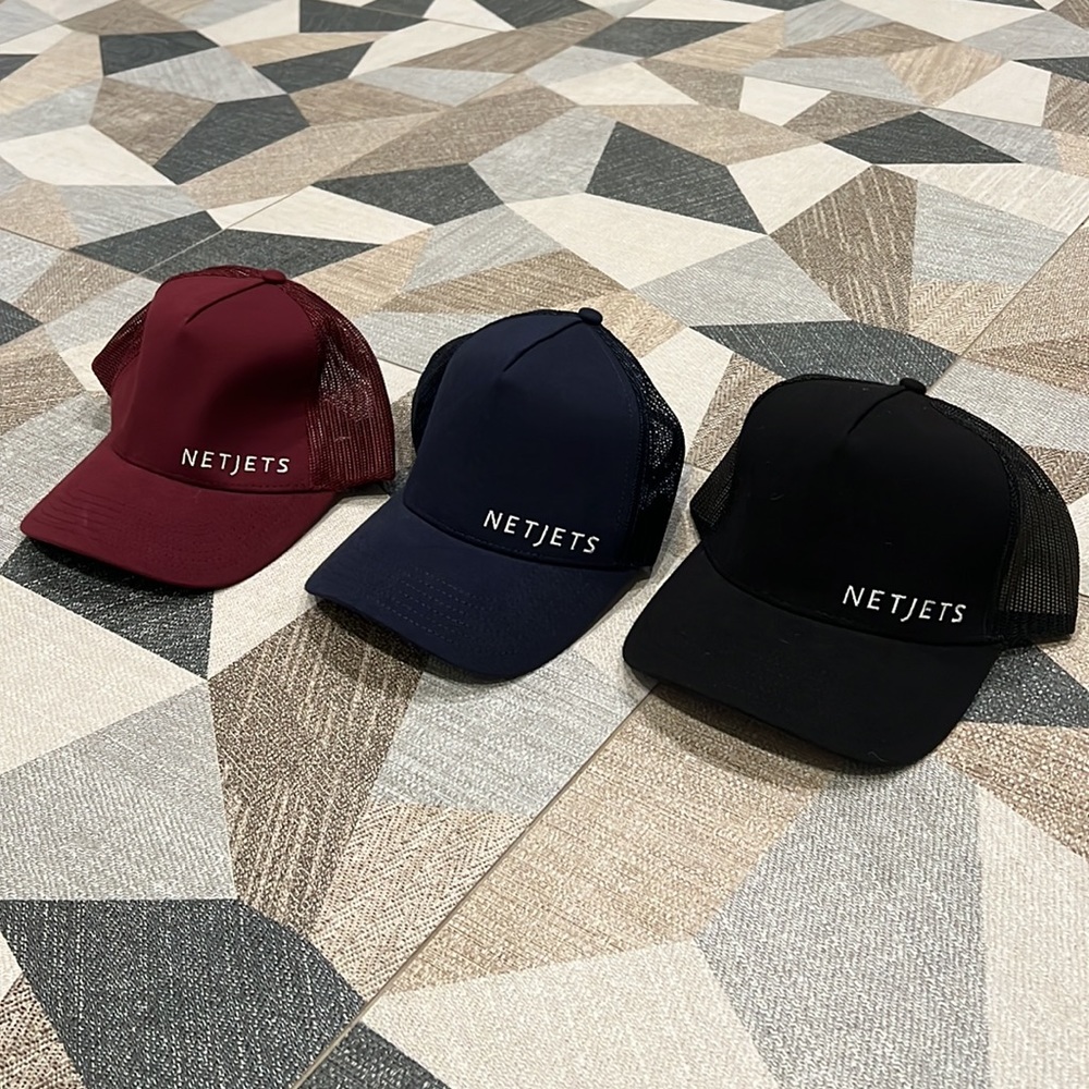 Brand New Netjets Hats. $75 each. Please specify which color you want.